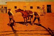 Frederick Remington, His First Lesson